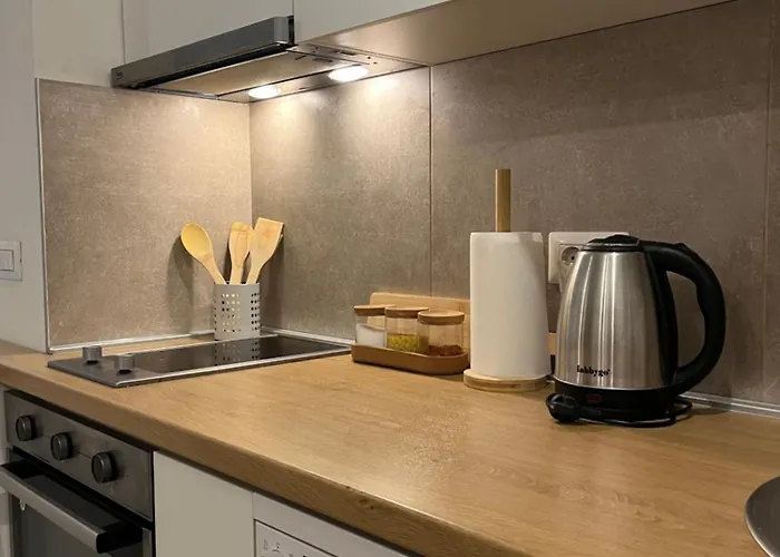 Modern Rajcikk Nearby Downtown & Vardar River Apartment *